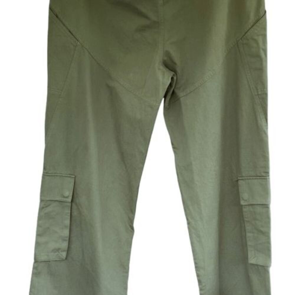 NWT JGR & STN Olive Green High Rise Wide Leg Cargo Pants US 14 AU 14 EU 32 - Picture 9 of 11